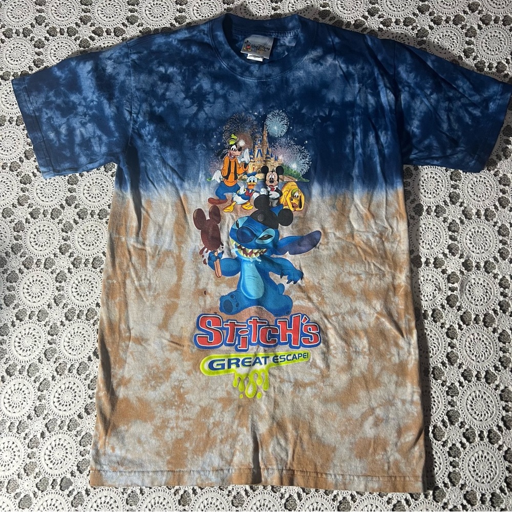 Disney Blue and Brown Stitch's Great Escape T-Shirt